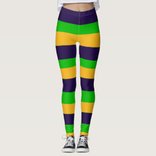Mardi Gras Leggings