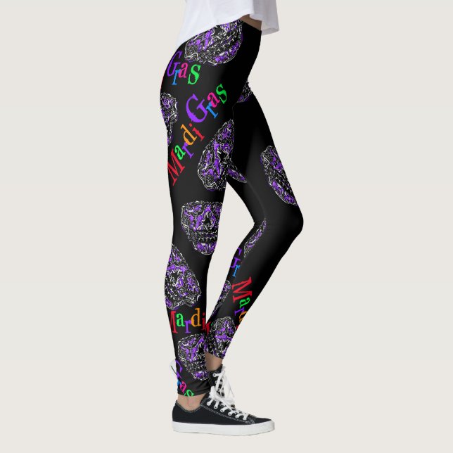 MARDI GRAS LEGGINGS (Right)