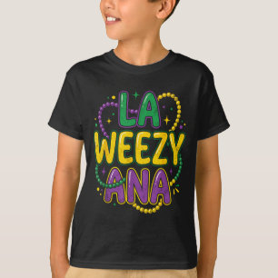 Mardi gras louisiana la weezy ana funny nola men T-Shirt