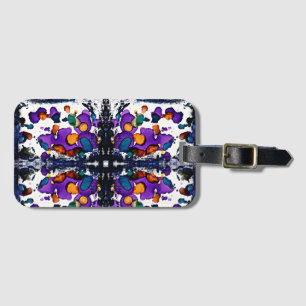 Mardi Gras Luggage Tag