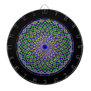 Mardi Gras Madness Dartboard