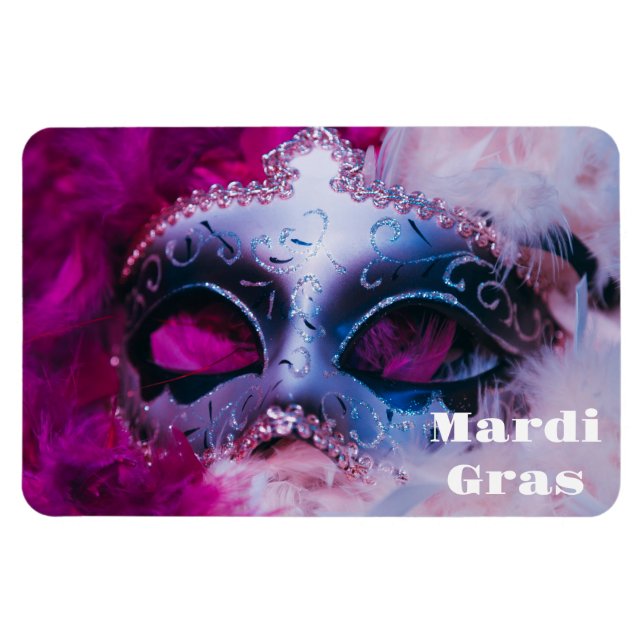 Mardi Gras Magnet (Horizontal)
