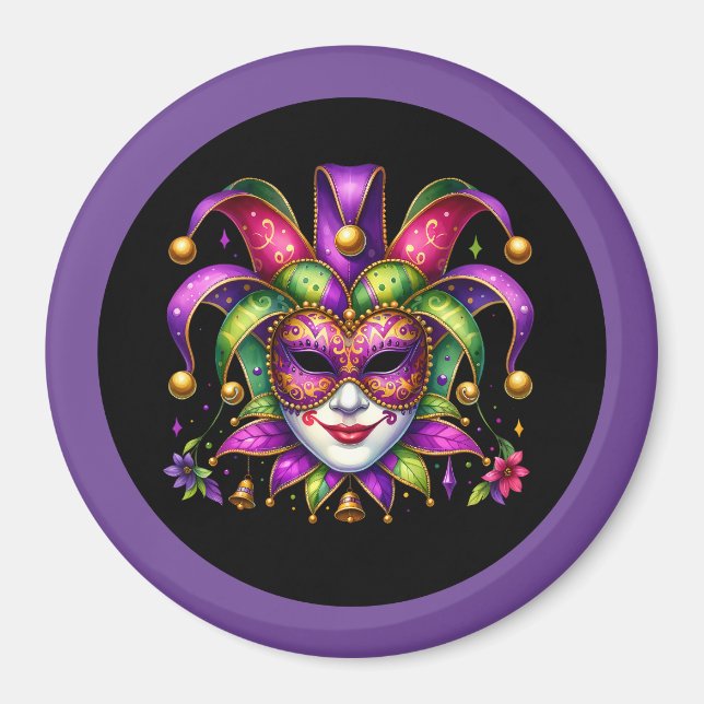 Mardi Gras Magnet (Front)