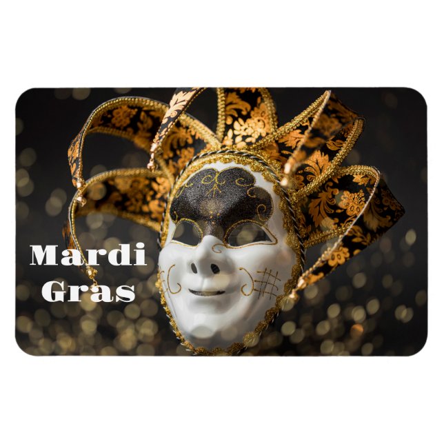 Mardi Gras Magnet (Horizontal)