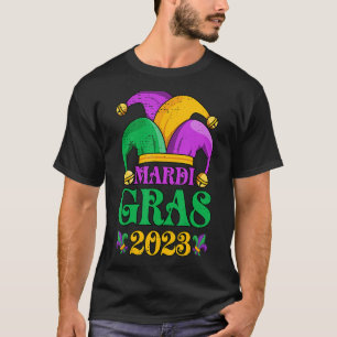 Mardi Gras  Mardi Gras 2023 Beads Mask Feathers 1 T-Shirt