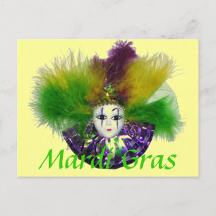 Mardi Gras Mask 2 Postcard