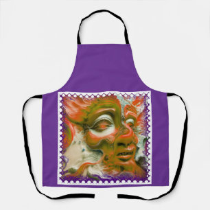 Mardi Gras Mask Apron