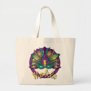 Mardi Gras Mask Bag - Mobile, AL