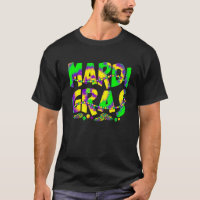 Mardi Gras Mask Beads Funny Carnival Party New Orl
