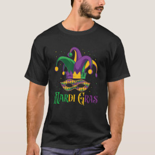 Mardi Gras Mask Mardi Gras Festival Celebration T-Shirt