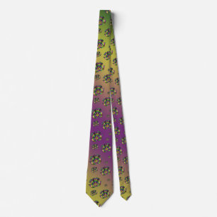 Mardi Gras Mask Men's Neck Tie