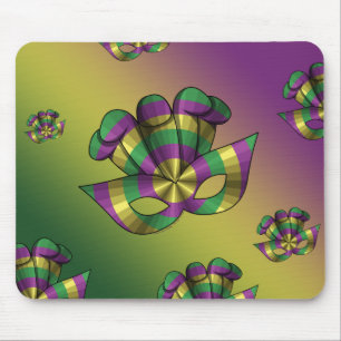 Mardi Gras Mask Mousepad