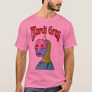 Mardi Gras Mask T-Shirt