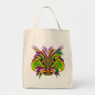 Mardi-Gras-Mask-The-Queen-V-3 Tote Bag