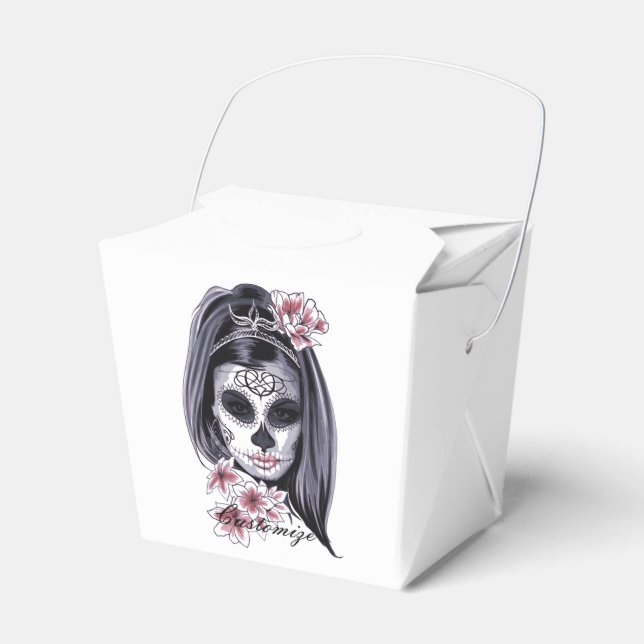 Mardi Gras Mask Thunder_Cove Favour Box (Front Side)