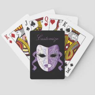 Mardi Gras Mask Thunder_Cove Playing Cards