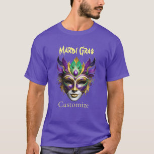 Mardi Gras Mask Thunder_Cove T-Shirt