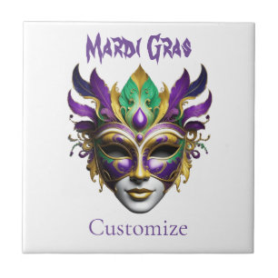 Mardi Gras Mask Thunder_Cove Tile