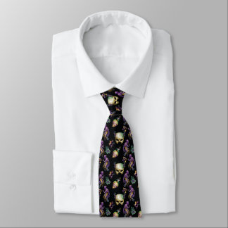 Mardi Gras Mask Tie
