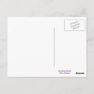 Mardi Gras Masking Postcard