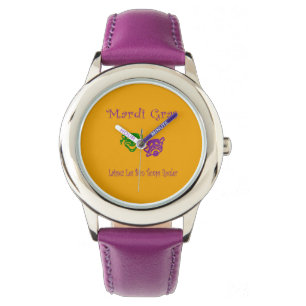 Mardi Gras Masks Rouler Watch