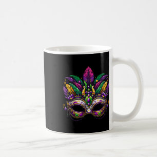 Mardi Gras Masquerade Mask Festive Carnival Costum Coffee Mug