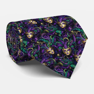 Mardi Gras Men's Tie