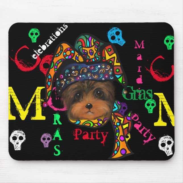 Mardi GRAS    Mouse Mat (Front)