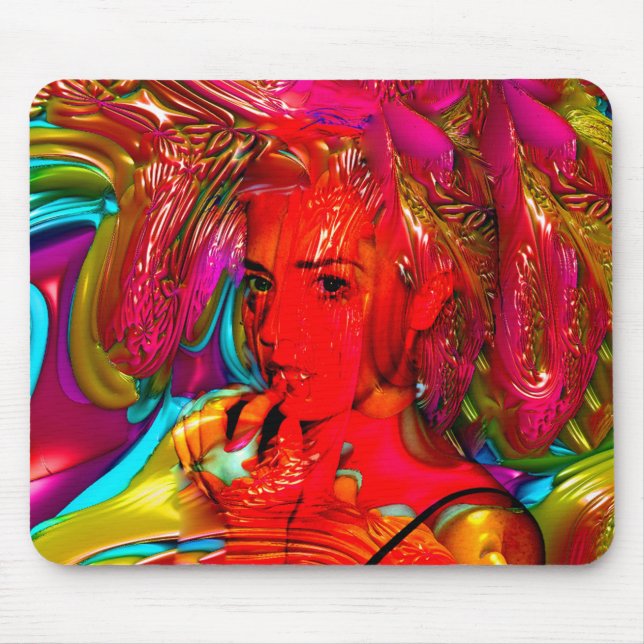 Mardi Gras Mouse Mat (Front)