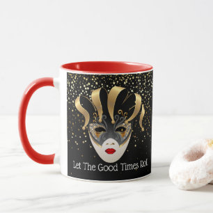Mardi Gras Mug-Let The Good Times Roll Mug
