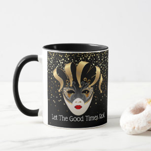 Mardi Gras Mug-Let The Good Times Roll Mug