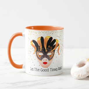 Mardi Gras Mug-Let The Good Times Roll Mug
