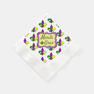 Mardi Gras Napkin