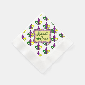 Mardi Gras Napkin