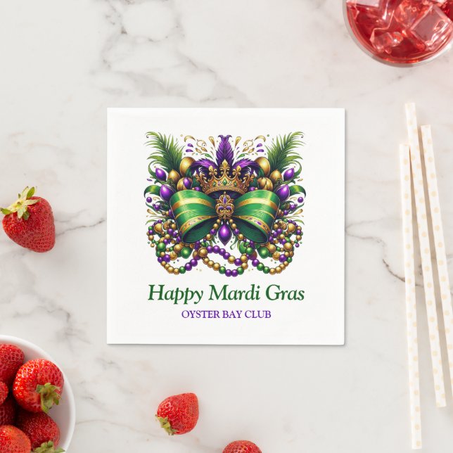 Mardi Gras Napkin (Insitu)