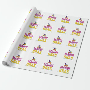 Mardi Gras New Orleans 2024 Carnival Gift  Wrapping Paper