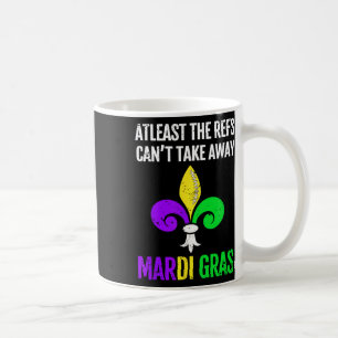 Mardi Gras New Orleans Funny Footbyll Gift Coffee Mug