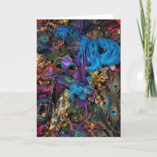 Mardi Gras / New Orleans notecard