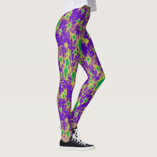 Mardi Gras Nightmare Leggings