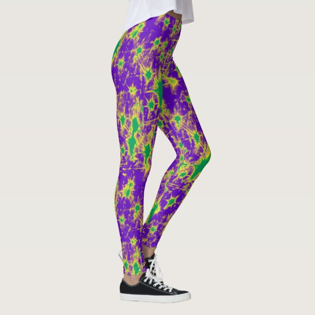 Mardi Gras Nightmare Leggings (Right)