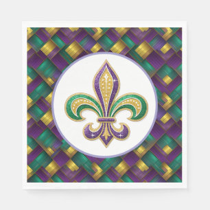Mardi Gras Paper Napkin