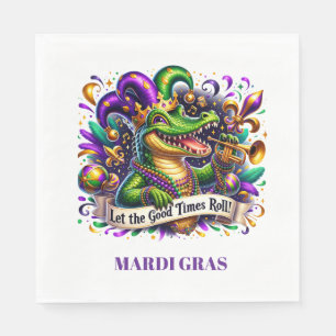 Mardi Gras Paper Napkins
