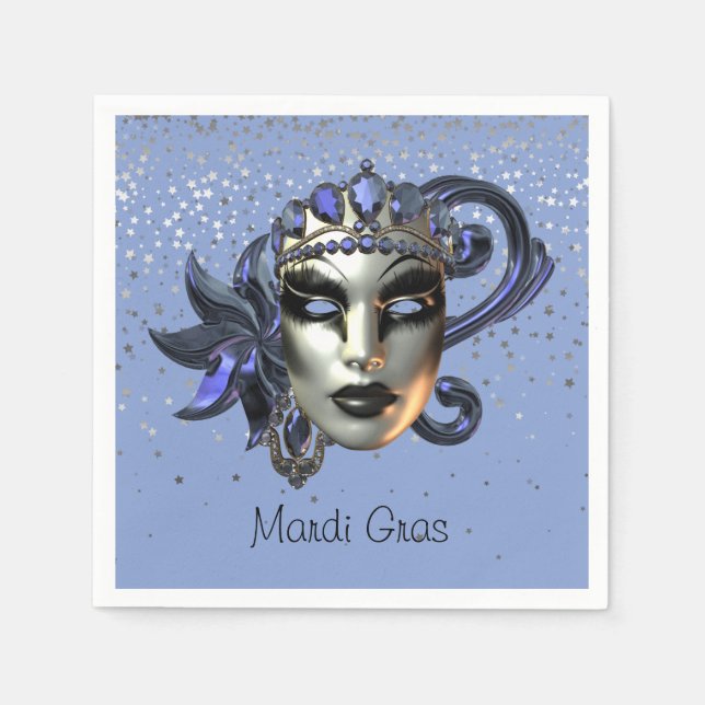 Mardi Gras Paper Napkins (Front)