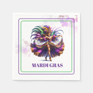 Mardi Gras Paper Napkins
