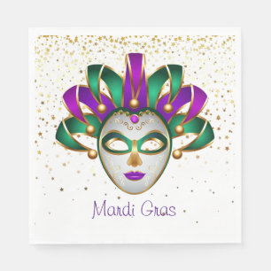 Mardi Gras Paper Napkins