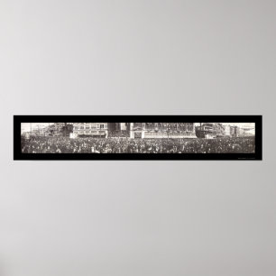 Mardi Gras Parade Photo 1910 Poster