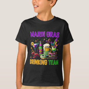 Mardi Gras Party Drinking Team Mardi Gras Party Cu T-Shirt