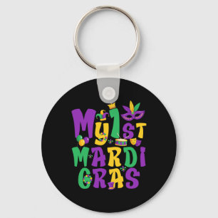 Mardi Gras Party My First Mardi Gras Outfit For Bo Key Ring