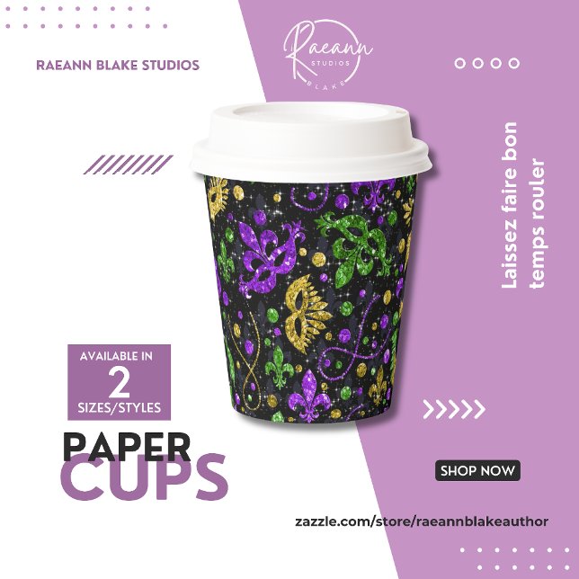 Mardi Gras Party Paper Cup (Creator Uploaded)