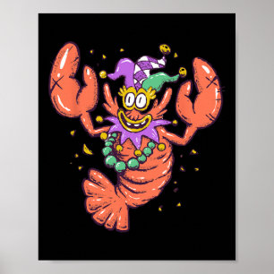 Mardi Gras Party Time Poster